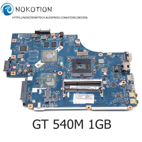 Carte mère Nokotion ordinateur portable carte mère pour Acer Aspire 5742 5742G Pew71 LA5894P MBRB902001 MB.RB902.001 GT 540M 1GB CPU GRATUIT