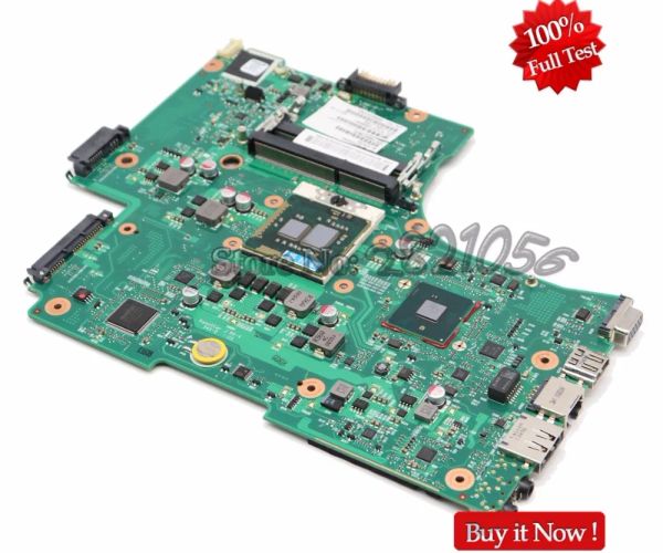 Placa base Nokotion Laptop placa base para toshiba satélite L650 C650 L655 Tablero principal V000218010 6050A2332401 HM55 Uma DDR3 CPU gratis