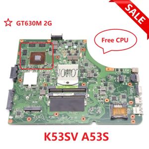 Carte de carte mère Carte principale pour ASUS K53SV K53SJ K53SM K53SC K53S X53S A53S OPRODUCE MOTHERIN