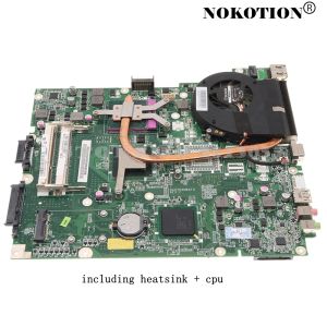 NOKOTION DE LA FORCE MARRAL MBNC706002 MBEDX06001 MBEDU06001 POUR ACER EMACHINES E528 OPRODOGIE MATERNE DA0ZR6MB6E0 DA0ZR6MB6F0 avec dissipateur thermique + CPU