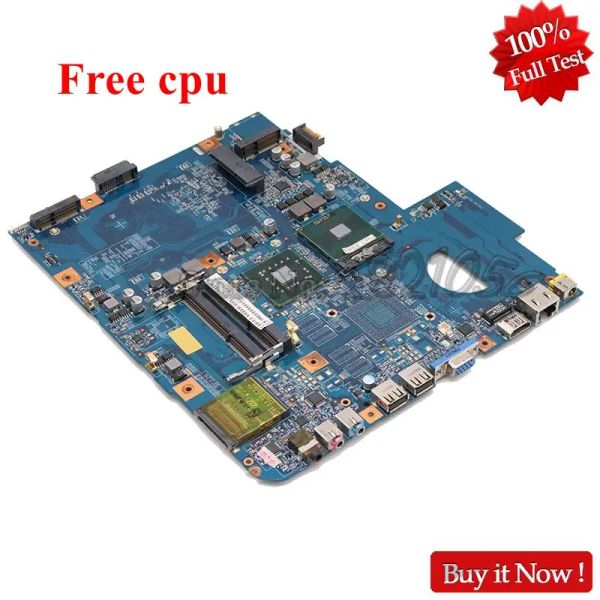 Motherboard Nokotion MBP5601009 MBP5601005 para Acer Aspire 5738 Laptop Motherboard JV50MV M92 MB 48.4CG07.011 Tablero principal DDR3 CPU gratis