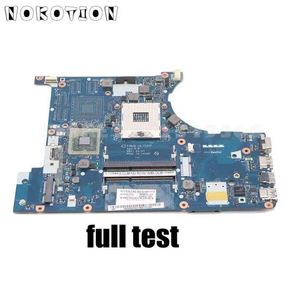 Motorboard Nokotion MBRFN02002 MB.RFN02.002 para Acer Aspire 3830 3830TG PATERAP INTROPT P3MJ0 LA7121P HM65 GMA HD DDR3