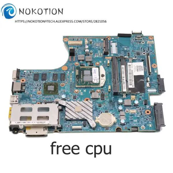 Carte mère Nokotion PC Carte principale pour HP Probook 4720S 4520S Ordinateur Motherboard 633552001 598668001 628794001 ATI GPU CPU GRATUIT