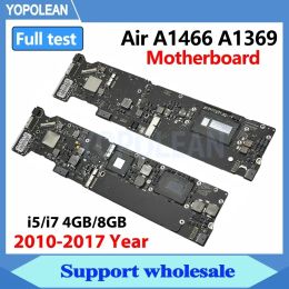 Carte mère Original A1466 Logic Board pour MacBook Air 13 "A1369 A1466 Motherboard i5 I7 4GB 8GB 2011 2012 2012 2013 2014 2015 2017 ans