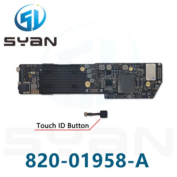 Carte mère Original A2179 Logic Board pour MacBook Air Retina 1.1 GHz 128 Go Motherboard 82001958A EMC 3302 avec Touch ID i3 i5 2020 Année