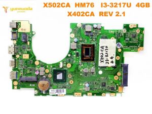 Motherboard origineel voor ASUS X402CA Laptop Motherboard X502CA HM76 I33217U 4GB X402CA REV 2.1 Getest goede gratis verzending