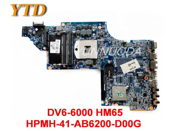 Carte mère Original pour HP DV66000 ordinateur portable Motherboard DV66000 HM65 HPMH41AB6200D00G TESTÉ BON