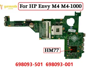 Moederbord Origineel voor HP Envy M4 M41000 Laptop Moederbord HM77 GMA HD DDR3 698093501 698093001 100% getest gratis verzending