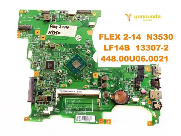 Carte mère Original pour Lenovo Flex 214 ordinateur portable Motherboard Flex 214 N3530 LF14B 133072 448.00U06.0021 Bonne livraison gratuite