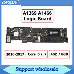 Carte mère Board de logique d'ordinateur portable CPU I5 I7 2 Go 4 Go 8 Go pour MacBook Air 13 "A1466 A1369 Motherboard 2010 2011 2013 2013 20152017 Année