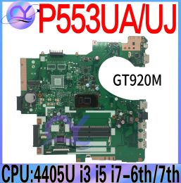 Carte mère P553UA Branche mère pour ordinateur portable pour ASUS P553U P553UJ Pro554U P2540U P2540UQ P2540UV P2540UB P2540UA Boîtier continu i3 i5 i7 100%