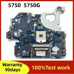 Moederbord P5WE0 LA6901P voor Acer Aspire NV57 5750 5755 5755G 5750G Laptop Moedertop met HM65 DDR3 100% Test Working