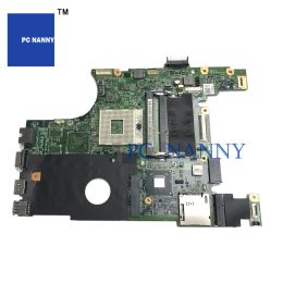 Carte mère Pcnanny pour Dell Inspiron N4050 pour ordinateur portable Carte mère 03d87f 3d87f HM65 DDR3 Note de carnet Tested