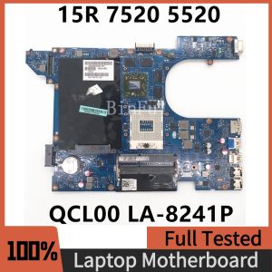Moederbord QCL00 LA8241P Gratis verzending Hoogwaardige mainboard voor 15R 7520 5520 Laptop Moederbord met SLJ8C HM77 100% VOLLEDIGE WERKEN
