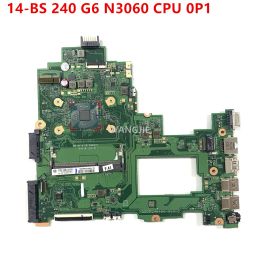 Placa base renovada 925426001 925426501 925426601 para HP 14BS 240 G6 Laptop Plotardboard con N3060 CPU DA00P1MB6D0 100% Probado