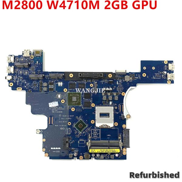 Carte mère rénovée pour Dell Precision M2800 ordinateur portable carte mère W4710M 2GB GPU CN0PJWF2 0PJWF2 PJWF2 VALA0 LA9413P 100% entièrement testé