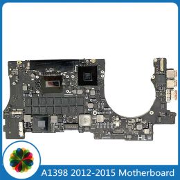 Venta de placa base A1398 Laptop Motherboard 2012 2013 2014 2015 Año para MacBook Pro Retina 15 "Tablero de lógica Probado por completo 82033332A 8203787A