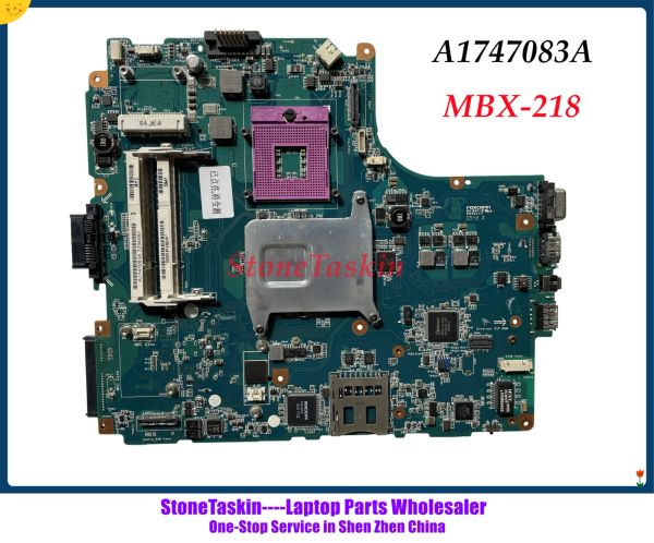 Carte mère Stonetaskin A1747083A pour Sony Vaio MBX218 Ordinateur d'ordinateur portable M851 Rev.1.0 1P0096J016010 GM45 DDR3 Boîte principale entièrement testée entièrement testée