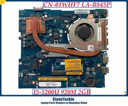 Carte mère STONETASKIN CN01WHF7 pour Dell Inspiron 15 5458 5558 Boîte mère Carfeuille Maissier AAL10 LAB843P I55200U OU I75500U 920M 2 Go