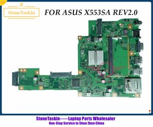 Placa base Stonetaskin de alta calidad X553SA Placa base para ASUS X553SA Parretop Board Rev2.0 DDR3 N3050 DDR3L100% probado