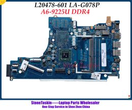 Moederbord stonetaskin origineel l20478601 l20478001 voor hp 15db 15TDB laptop moederbord met A69225 CPU EPV51 lag078p DDR4 getest