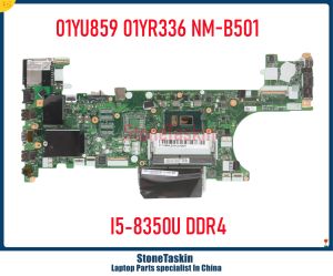 Carte mère stonetaskin rénové 01yr336 01yu859 pour Lenovo Thinkpad T480 ordinateur portable Motherboard ET480 NMB501 I58350U CPU DDR4