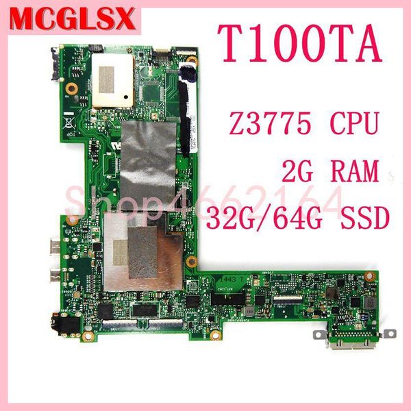 Carte mère T100TA avec Z3775 CPU 2G RAM 32G / 64G SSD OPROTOP MARROTO