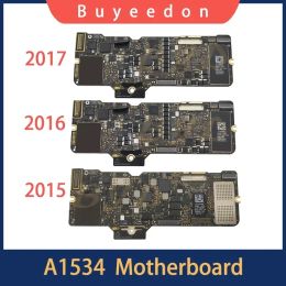 Testé mère Testé A1534 Motherboard pour MacBook Retina 12 "A1534 Logic Board M3 M5 I5 I7 256 Go 512 Go 2015 2017 2017 ans