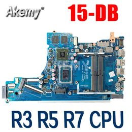 Carte mère Uma W R32200U R52500U R72700U AMD CPU EPV51 LAG076P Carte mère pour HP 15TDB000 15DB POURNALLE MONDE MONDE MONDEL