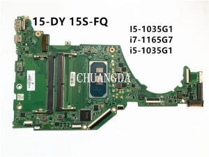 Carte mère utilisée DA0P5DMB8C0 Mère carte pour ordinateur portable HP 15dy 15SFQ avec SRFG1 Pentium 5405U 100%