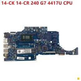 Placa base usada L51274001 L51274601 6050A2992901MBA02 para HP Pavilion 14CK 14CR 240 G7 PELOTOR DE LA PAPTOP 4417U CPU