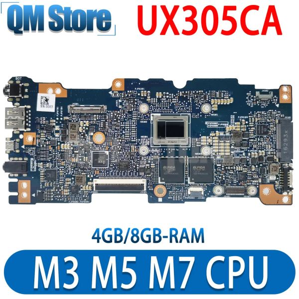 Carte mère UX305C Boîte principale pour Asus ZenBook UX305CA U305CA PROFFICATION MARRADE MER M3 M5 M7 4G / 8gram