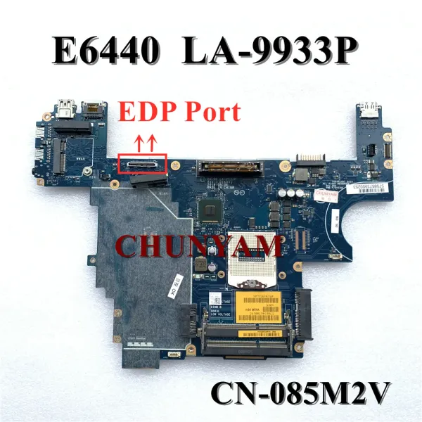 Carte mère VAL90 LA9933P pour Dell Latitude E6440 ordinateur portable Port EDP Port EDP CN085M2V 85M2V NOTAGE ENFORME PC 100% TESTÉ.