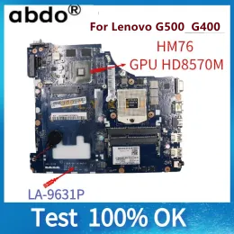 Carte mère VIWGP / GR LA9631P Carte mère pour la carte mère de Lenovo G500 G400.PGA989 HM76 GPU HD8570M / R5 M230 DDR3 100% Test Work