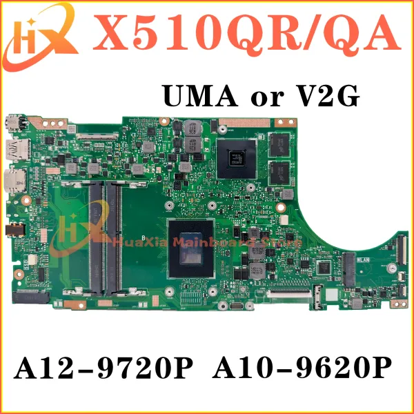 Carte mère X510QR Boîtier pour ASUS A510Q F510Q X510QA X510Q V580Q POURNALLE MONDE A10 A12 UMA / V2G DDR4