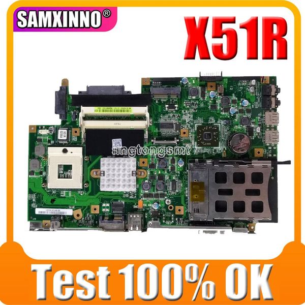 Carte mère x51r carte mère Rév. 2.1 DDR2 667 DRAM pour ASUS X51R X51 ordinateur portable Carte mère de carte mère X51R