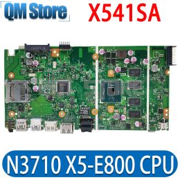 Carte mère X541SA Boîte principale pour le cahier pour ASUS X541 X541S X541SA ordinateur portable carte mère 4 Go RAM N3710 X5E800 CPU Rev 2.0 100% TESTÉ TEST