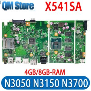 Motherboard X541SA Rev 2.0 Origineel mainboard 4GB 8 GB RAM N3050 N3150 N3700 CPU voor ASUS X541 X541S X541SA Laptop Motherboard