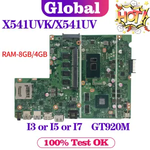 Placa base x541UV placa base para laptop para asus x541UJ x541UVK X541U F541U A541U Parrilboard i3 i5 I7 CPU GT920M 4GB/8GBRAM PRINCIPAL
