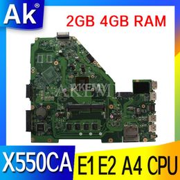 Carte mère X550CA Branche-ordinateur Contexte E1 E2 A4 CPU 2GB 4 Go RAM pour ASUS X550CA X550CC Y581C X550CL R510C X550C