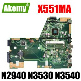Carte mère X551MA N2815 N2830M N2930 N2940 N3530 N3540 CPU Note de carnet Board pour ASUS F551MA X551MA R512MA