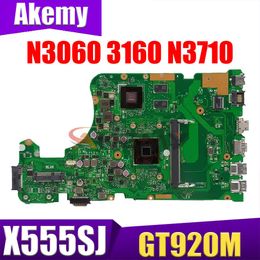 Moederbord X555S Mainboard met GT920M GPU N3050 N3060 N3150 N3160 N3700 N3710 CPU voor ASUS X555SJ K555SJ K555S Laptop Moedertop