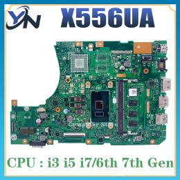 Motherboard X556UA Mainboard For ASUS A556U X556U X556UF X556UAM X556UQ X556UJ X556UAK Laptop Motherboard I3 I5 I7 CPU DDR3L/DDR4 4GB/8GB