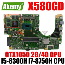 Carte mère X580GD NOTAGE EN BANDE MAINTER GTX1050 2G 4G GPU I58300H I78750H CPU pour ASUS X580 X580G X580GD