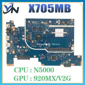Moederbord X705MB Notebook Mainboard voor Asus Vivobook 17 X705MA X705M LAPTOP MOEDER BORD W/N5000 N4100 920MXV2G DDR4 100% Test OK