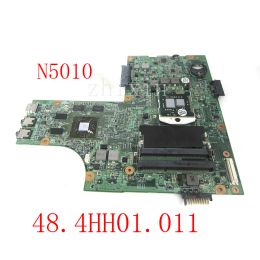 Moederbord yourui voor dell Inspiron N5010 laptop moederbord HM57 DDR3 48.4HH01.011 Mainboard CN052F31 052F31 52F31 Gratis CPU