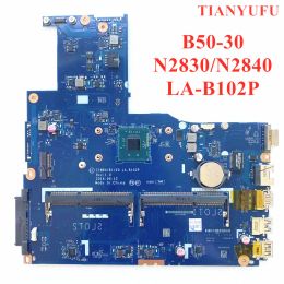 Carte mère ZIWB0 / B1 / E0 LAB102P Boîte principale pour la carte mère Lenovo B5030 avec N2830 N2840 CPU PC3L DDR3L