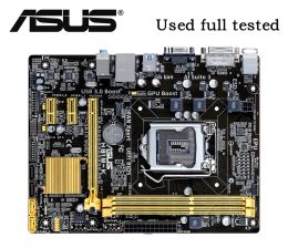 Moederborden asus H81mk moederbord micro ATX H81MK LGA 1150 systeembord H81M DDR3 voor Intel H81 16GB Desktop Mainboard USB 3.0 H81mk