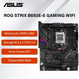 Cartes mères ASUS ROG STRIX B650E-E GAMING WIFI Carte mère avec prise AMD AM5 4 X DIMM Max.128 Go DDR5