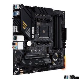 Cartes mères Asus Tuf Gaming B550M-Plus carte mère DDR4 Support Am4 Ryzen CPU de bureau livraison directe ordinateurs réseau ordinateur Com Otnzx